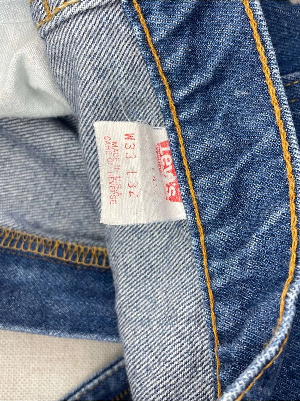 Vintage Levi’s 517 Orange Tab Jeans